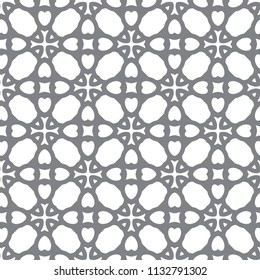Geometric ornamental vector pattern. Seamless design.
