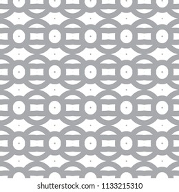Geometric ornamental vector pattern. Seamless design.