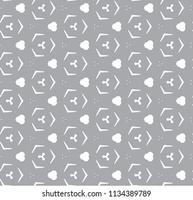 Geometric ornamental vector pattern. Seamless design.