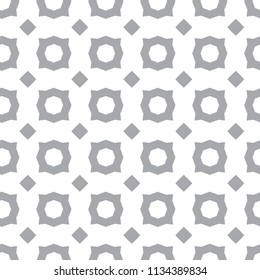 Geometric ornamental vector pattern. Seamless design.