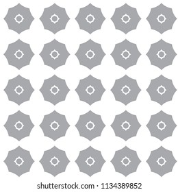 Geometric ornamental vector pattern. Seamless design.