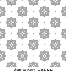 Geometric ornamental vector pattern. Seamless design.