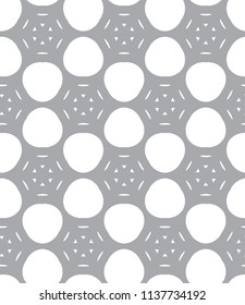 Geometric ornamental vector pattern. Seamless design.