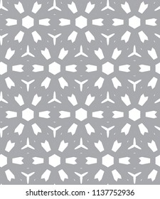 Geometric ornamental vector pattern. Seamless design.