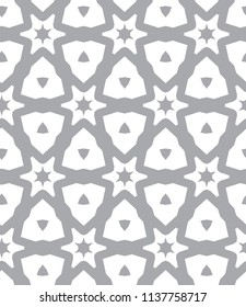 Geometric ornamental vector pattern. Seamless design.