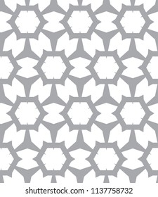 Geometric ornamental vector pattern. Seamless design.