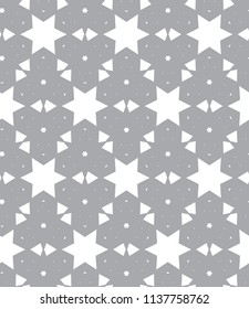 Geometric ornamental vector pattern. Seamless design.