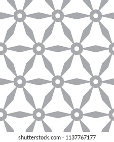 Geometric ornamental vector pattern. Seamless design.