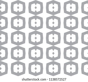 Geometric ornamental vector pattern. Seamless design.
