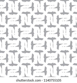 Geometric ornamental vector pattern. Seamless design.