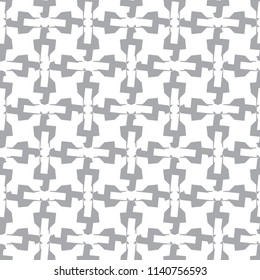 Geometric ornamental vector pattern. Seamless design.