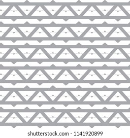 Geometric ornamental vector pattern. Seamless design.