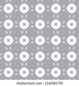 Geometric ornamental vector pattern. Seamless design.