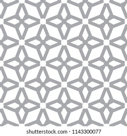 Geometric ornamental vector pattern. Seamless design.