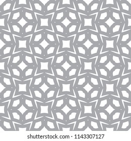 Geometric ornamental vector pattern. Seamless design.