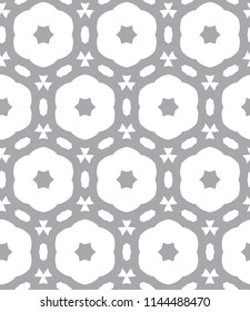 Geometric ornamental vector pattern. Seamless design.