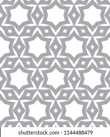 Geometric ornamental vector pattern. Seamless design.