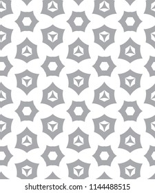 Geometric ornamental vector pattern. Seamless design.
