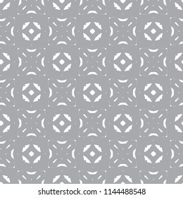Geometric ornamental vector pattern. Seamless design.