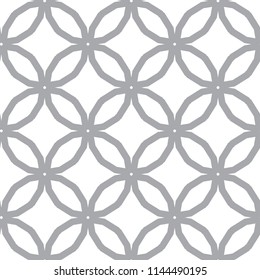 Geometric ornamental vector pattern. Seamless design.