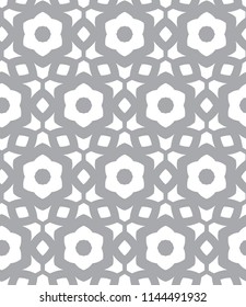 Geometric ornamental vector pattern. Seamless design.
