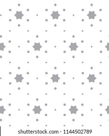 Geometric ornamental vector pattern. Seamless design.