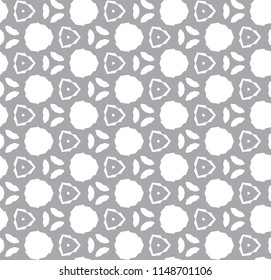 Geometric ornamental vector pattern. Seamless design.