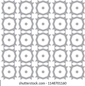 Geometric ornamental vector pattern. Seamless design.