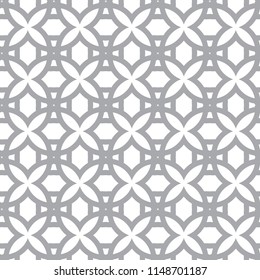 Geometric ornamental vector pattern. Seamless design.