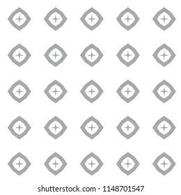 Geometric ornamental vector pattern. Seamless design.