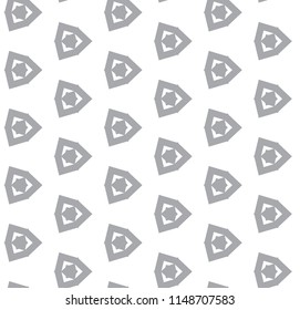 Geometric ornamental vector pattern. Seamless design.