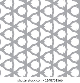 Geometric ornamental vector pattern. Seamless design.