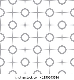 Geometric ornamental vector pattern. Seamless design.