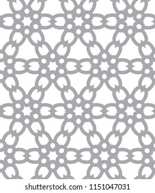 Geometric ornamental vector pattern. Seamless design.