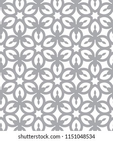 Geometric ornamental vector pattern. Seamless design.
