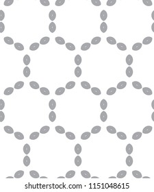 Geometric ornamental vector pattern. Seamless design.