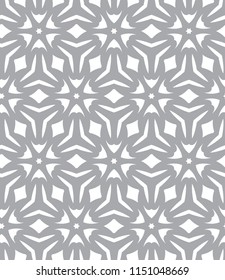Geometric ornamental vector pattern. Seamless design.