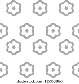 Geometric ornamental vector pattern. Seamless design.