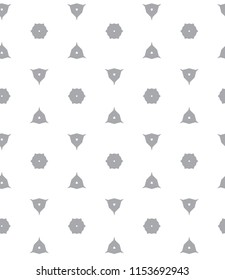 Geometric ornamental vector pattern. Seamless design.
