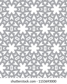 Geometric ornamental vector pattern. Seamless design.