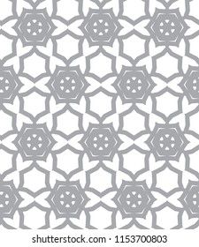 Geometric ornamental vector pattern. Seamless design.