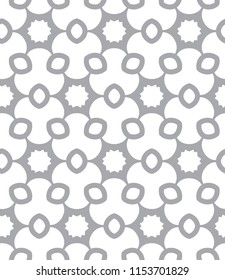 Geometric ornamental vector pattern. Seamless design.