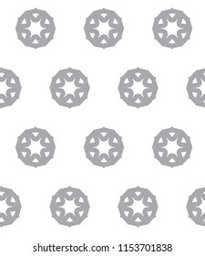 Geometric ornamental vector pattern. Seamless design.