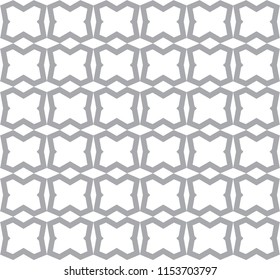 Geometric ornamental vector pattern. Seamless design.