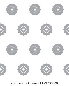 Geometric ornamental vector pattern. Seamless design.