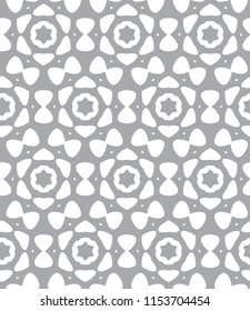 Geometric ornamental vector pattern. Seamless design.