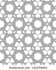 Geometric ornamental vector pattern. Seamless design.