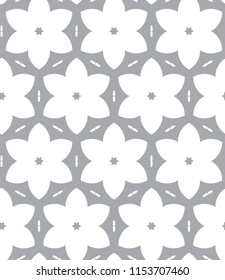 Geometric ornamental vector pattern. Seamless design.