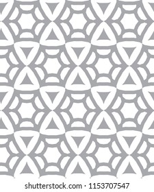 Geometric ornamental vector pattern. Seamless design.