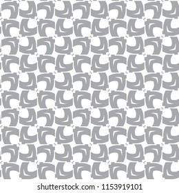 Geometric ornamental vector pattern. Seamless design.